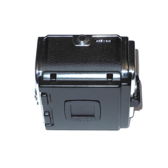 Hasselblad A12  6x6 chrome Late Magazine with slide insert slot in back Mint/- / Free Shipping (USA)