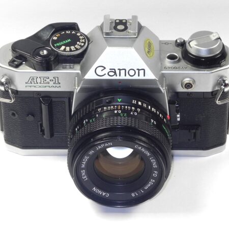 Canon AE-1 Program with Canon 50mm Lens Ex++