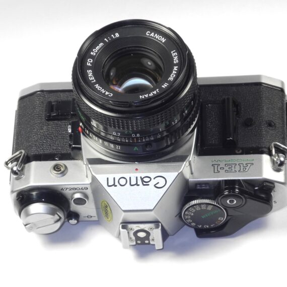 Canon AE-1 Program with Canon 50mm Lens Ex++