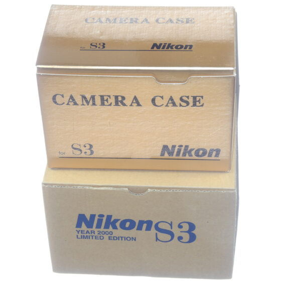 Nikon S3 2000 Chrome Set with Nikon leather case Mint/Like New- / SOLD