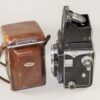 Yashica 635 TLR with 80/3,5 Yashikor lens with original case Ex+