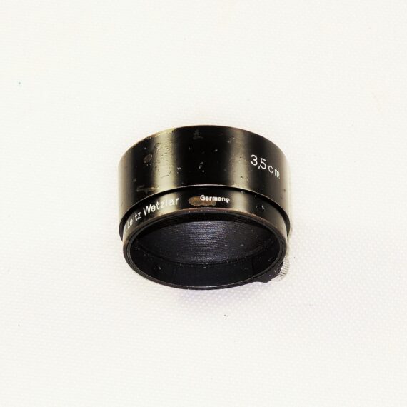 Leica 3,5 cm FLQOO Black paint Early Hood Ex++ / RARE