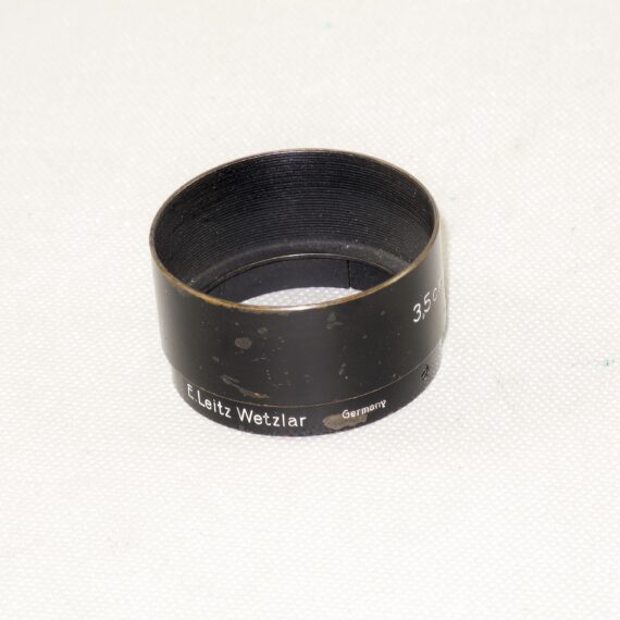 Leica 3,5 cm FLQOO Black paint Early Hood Ex++ / RARE