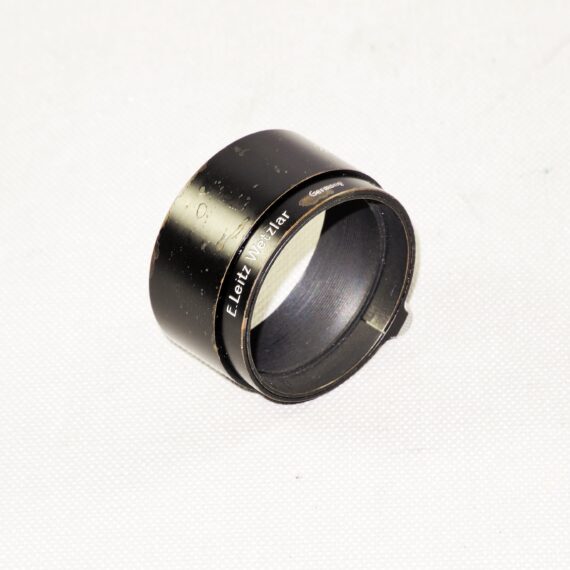Leica 3,5 cm FLQOO Black paint Early Hood Ex++ / RARE