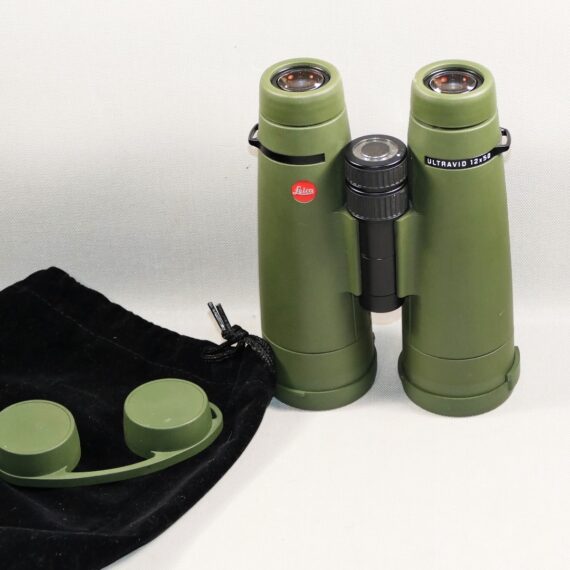 Leica 12x50 Ultravid Green Mint- Binocular with caps and case / Free shipping