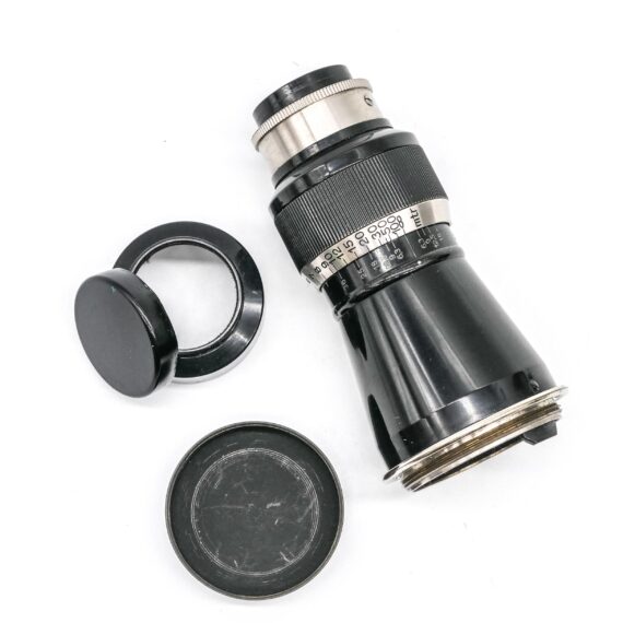 Leica 105/6,3 Mountain Elmar black complete Ex++/Mint- / Free Shipping