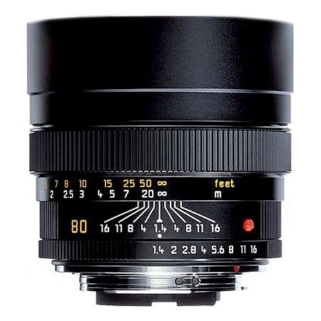 Leica 80mm / f1.4 Summilux Rom  (E67)