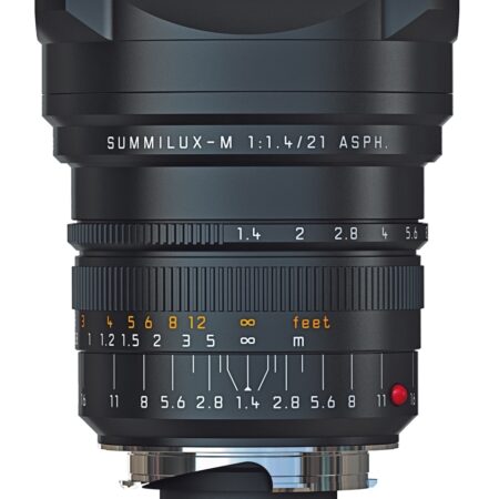 Leica 21/1,4 Summilux-M Asph six bit black Cat #11647 New USA / Free shipping
