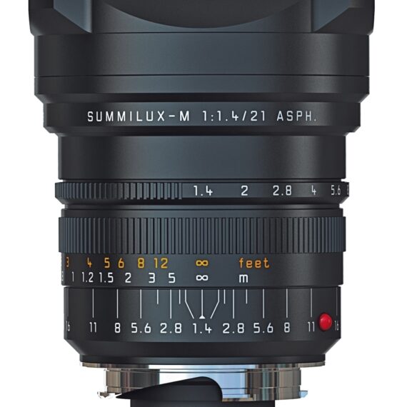 Leica 21/1,4 Summilux-M Asph six bit black Cat #11647 New USA / Free shipping