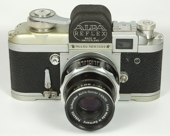 Alpa Reflex Mod 6b chrome w.75mm Lens Ex++