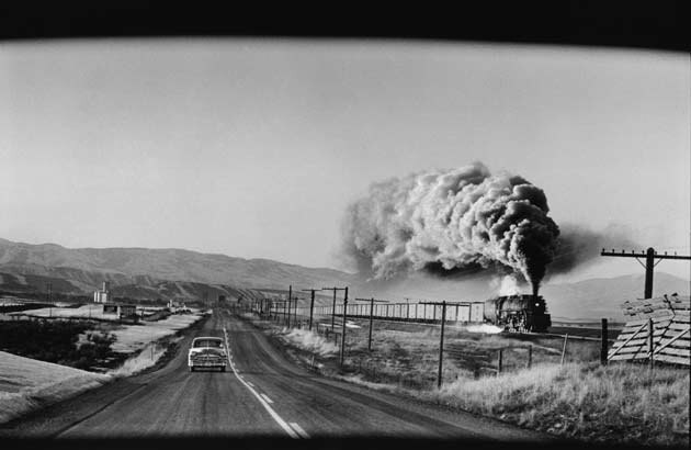 Elliot Erwitt (American b. 1928) "Wyoming" 1954 Original Signed Print.