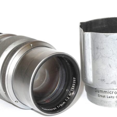Leica 90/2 Summicron Silver finish Nr.1580397  SOOZI M Ex
