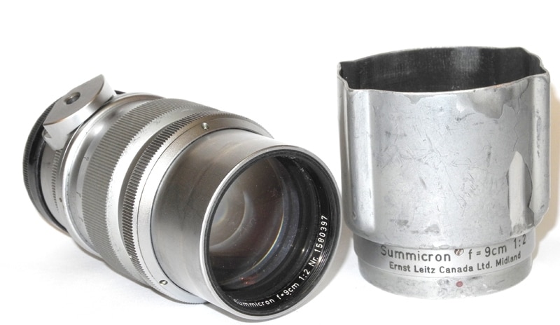 Leica 90/2 Summicron Silver finish Nr.1580397  SOOZI M Ex