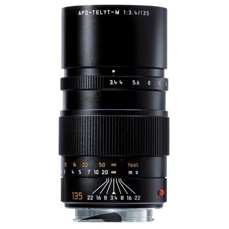 Leica 135/3.4 APO-TELYT-M Telephoto  Cat #11889 NEW USA / Free Shipping (USA)