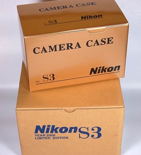 Nikon S3 2000 Chrome Set with Nikon leather case Mint/Like New- / SOLD