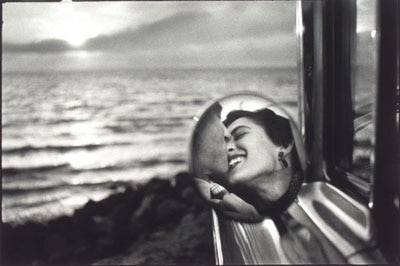 Elliot Erwitt (American b. 1928) "California, 1955" Original Signed print / SOLD