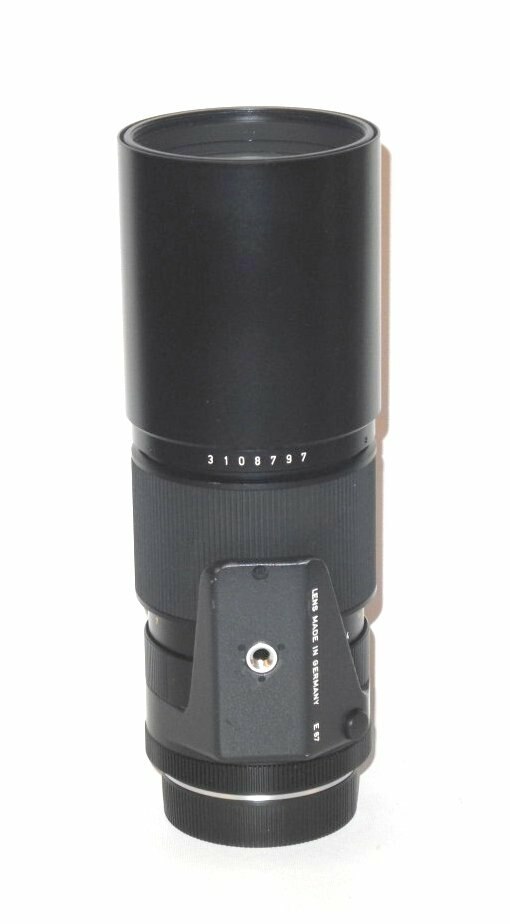 Leica 250/4 Telyt-R (E67) Cat# 11925 W/Case Near Mint