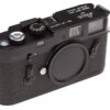 Leica M4-M black paint camera Sold w/ Leica  NY motor Mint-