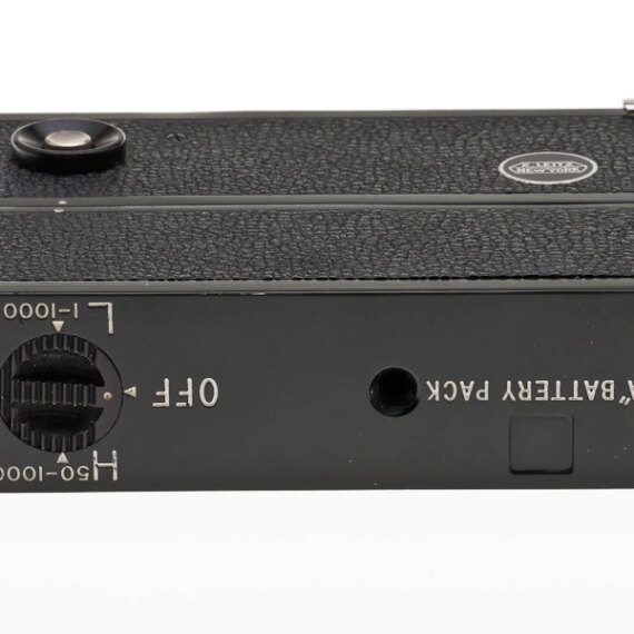 Leica M4-M black paint camera Sold w/ Leica  NY motor Mint-