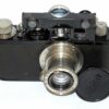 Leica Standard black with 50mm Hektor lens , Fokos black RF and Case Ex++ Nice