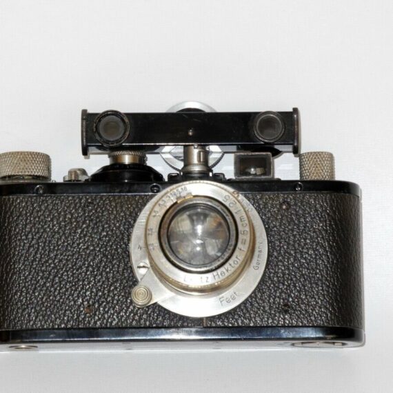 Leica Standard black with 50mm Hektor lens , Fokos black RF and Case Ex++ Nice