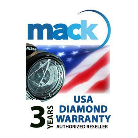 Mack 3 Year Diamond Service Contract for Digital Cameras, Video Cameras and Lenses with a Retail Value of up to $28,000.00