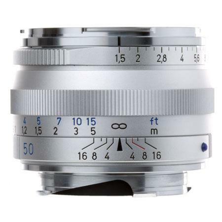 Zeiss 50/1,5 C-Sonnar T* ZM, Silver  Cat # 1407-067 New USA