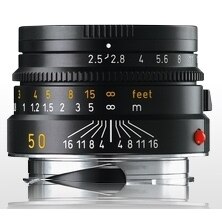 LEICA 50/2,5 SUMMARIT-M BLACK #11644 New New USA/ Discontinued