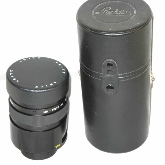 Leica 500/8 MR-Telyt-R  Cat #14559  Sold with Leica box.Leica lens case and filter Mint-  / SOLD