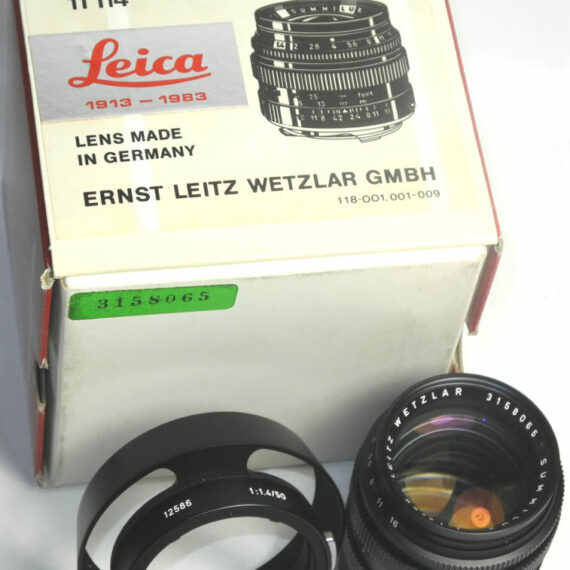 Leica M4-P Silver  special edition "1913-1983" Set  with Leica 50/1,4mm  & winder Mint- SOLD