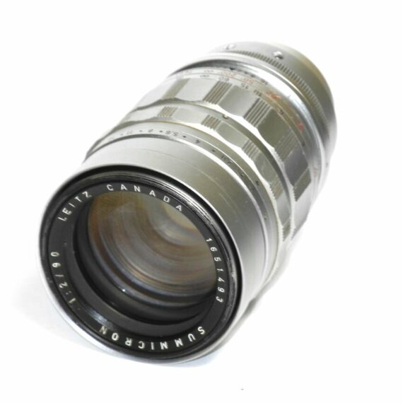 Leica  90/2 Summicron Silver SEOOF Ex+/++ / Free Shipping (USA)