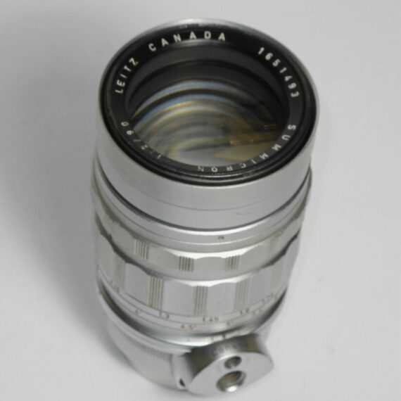 Leica  90/2 Summicron Silver SEOOF Ex+/++ / Free Shipping (USA)