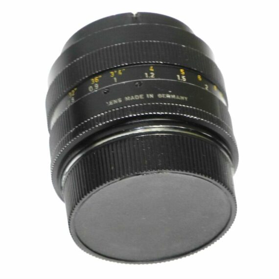 Leica 50/1,4 Summilux-R 3 cam lens Sold with Leica hood,caps  & case Ex+