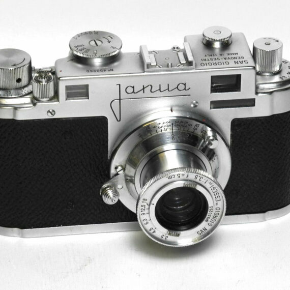 San Giorgio Janua camera  w.50mm lens & original hood Ex++ / Mint-  Made In Italy / SOLD