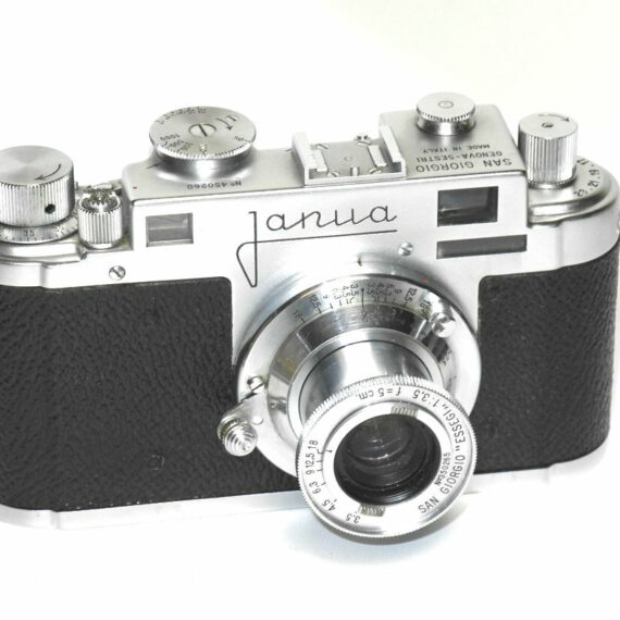 San Giorgio Janua camera  w.50mm lens & original hood Ex++ / Mint-  Made In Italy / SOLD