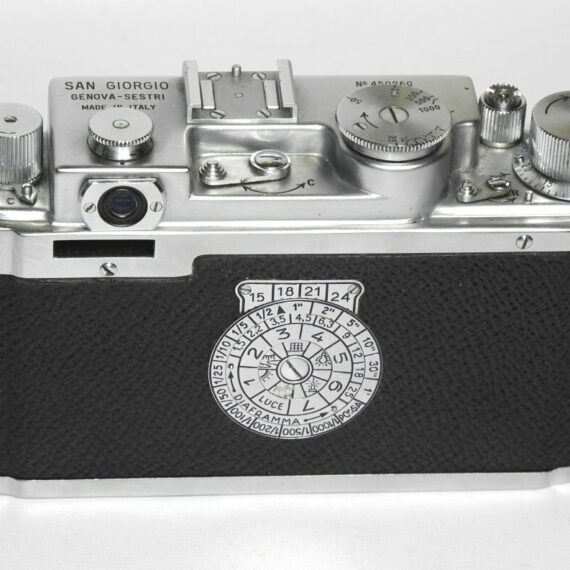 San Giorgio Janua camera  w.50mm lens & original hood Ex++ / Mint-  Made In Italy / SOLD