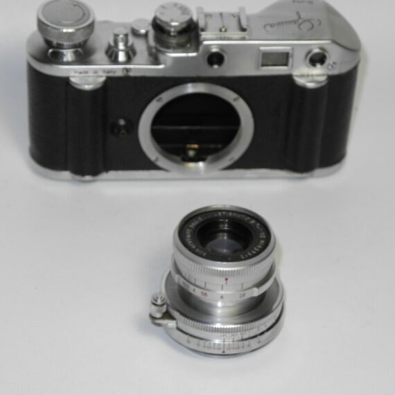 Gamma III  Synchronized camera w.50/2,8mm Anastigmat lens / Made In Italy/ SOLD - NO LONGER Available !