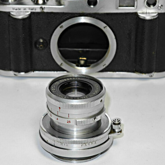 Gamma III  Synchronized camera w.50/2,8mm Anastigmat lens / Made In Italy/ SOLD - NO LONGER Available !