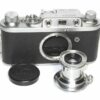 Sonne V camera  w.5cm F3,5 Elionar Anastigmat Col. lens In original case Ex++