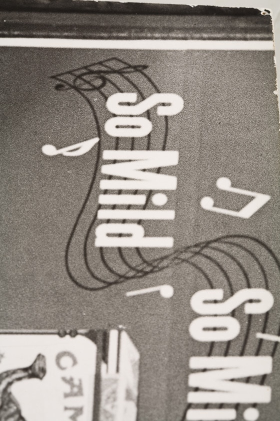 Art Shay (American, b. 1922) 'A Smoker' 1950s, silver print now laid down on board. Signed verso and dated /Call