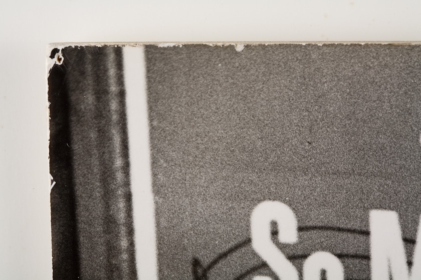 Art Shay (American, b. 1922) 'A Smoker' 1950s, silver print now laid down on board. Signed verso and dated /Call