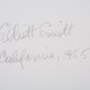 Elliot Erwitt (American b. 1928) "California, 1955" Original Signed print / SOLD
