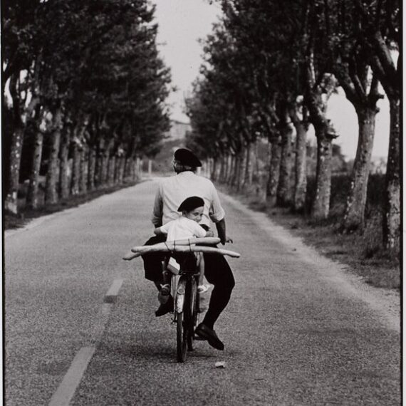 Elliott Erwitt (American b. 1928) 'Provence', 1955, silver print, signed / SOLD