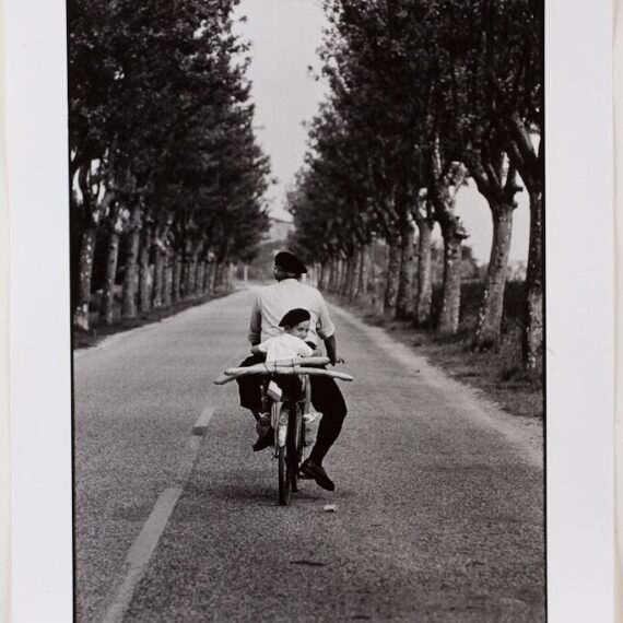 Elliott Erwitt (American b. 1928) 'Provence', 1955, silver print, signed / SOLD