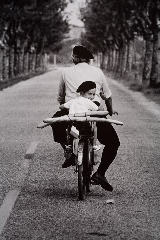 Elliott Erwitt (American b. 1928) 'Provence', 1955, silver print, signed / SOLD