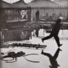 Henri Cartier-Bresson Derriere la Gare Saint-Lazare Paris Original signed Print / SOLD