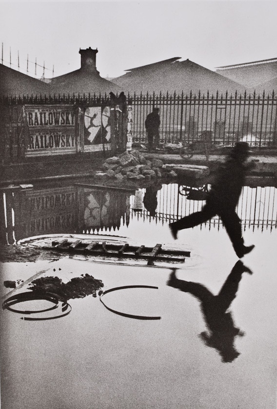 Henri Cartier-Bresson Derriere la Gare Saint-Lazare Paris Original signed Print / SOLD