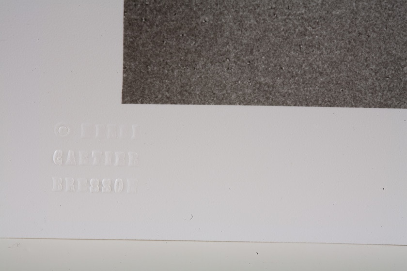 Henri Cartier-Bresson Derriere la Gare Saint-Lazare Paris Original signed Print / SOLD