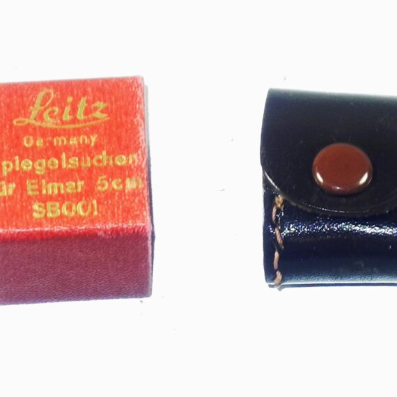 Two Leica 50mm Chrome Viewfinders "SBOOI" with original box & with case, Call or Email for price for price