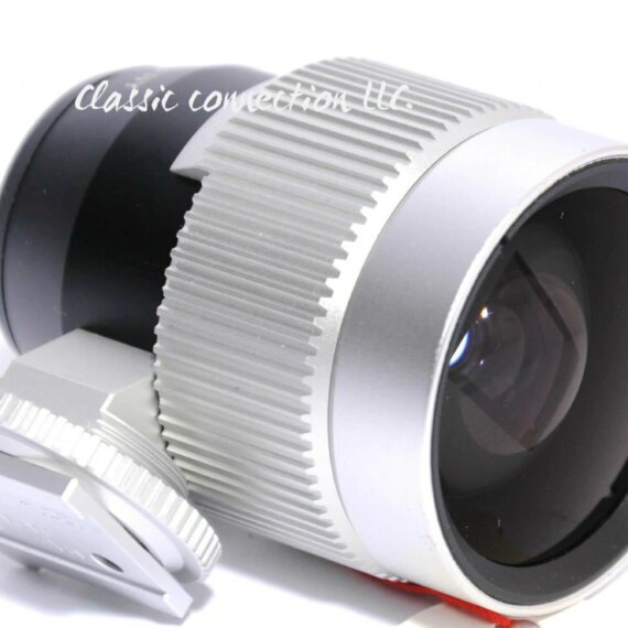 Leica 12014  Silver Viewfinder for 21 / 24 / 28mm Lenses with Leica case Mint-